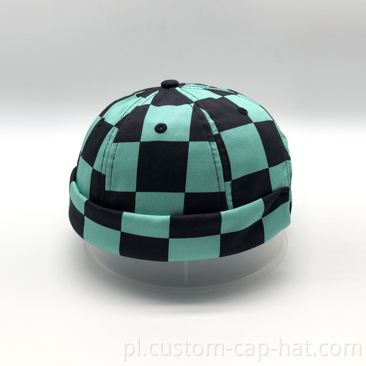 Checkered Sailor Hat